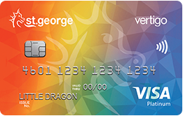 St.George Rainbow Vertigo Platinum credit card