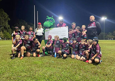 Southern Bay Cyclones Junior Rugby Union Club (QLD): New fence for safer footy