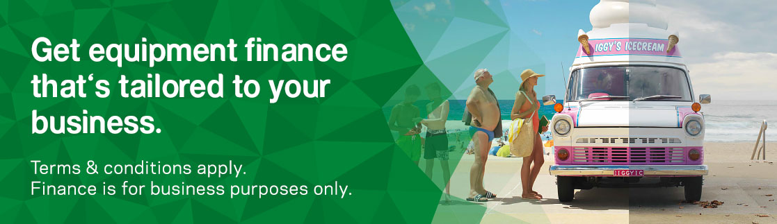 Get equipment finance that's tailored to your business. Terms & conditions apply.